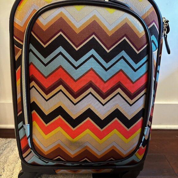 Missoni for Target Carry On Luggage - Picture 1 of 13